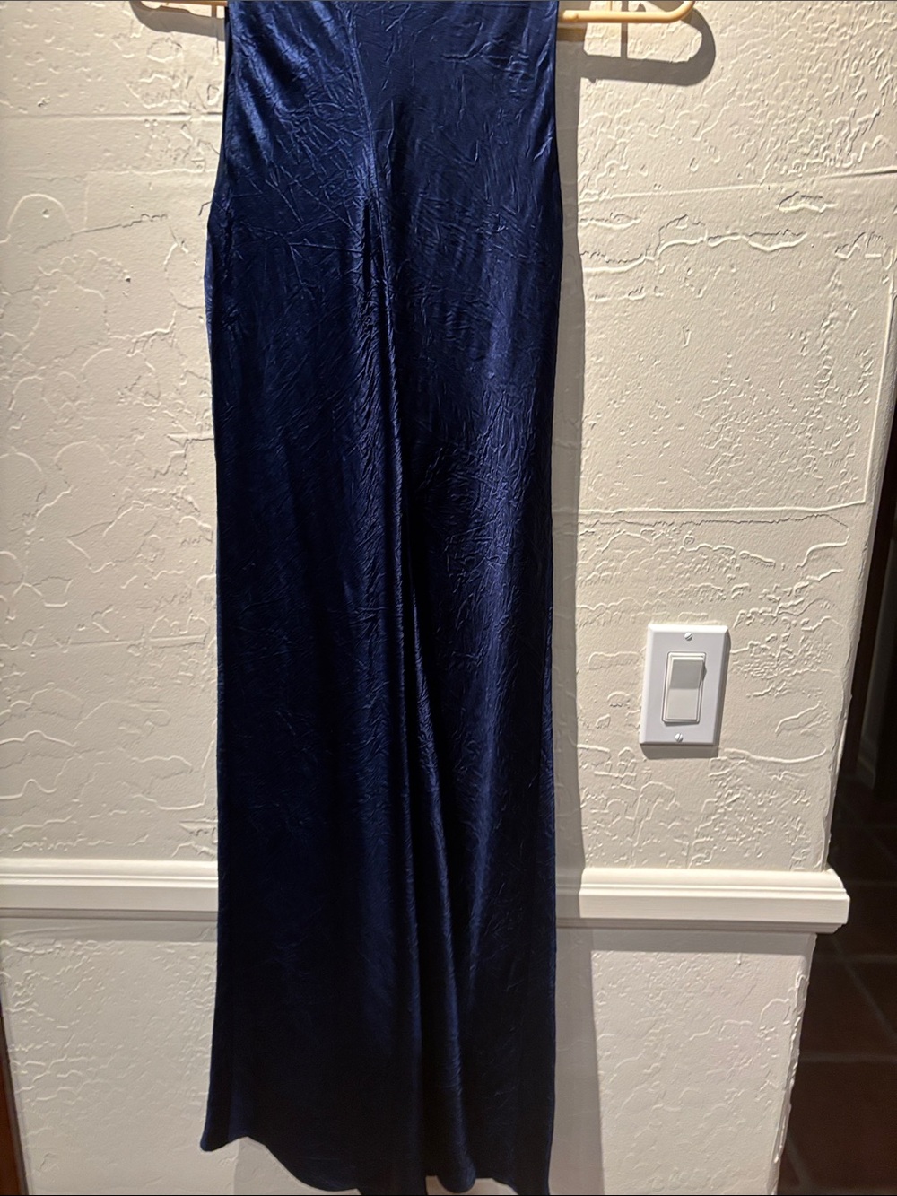 Vince Navy Blue Sleeveless Maxi Dress - Picture 4 of 5